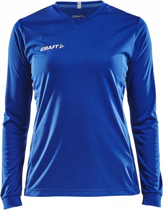 Craft - Squad Go Jersey Solid Ls Woman - Blue