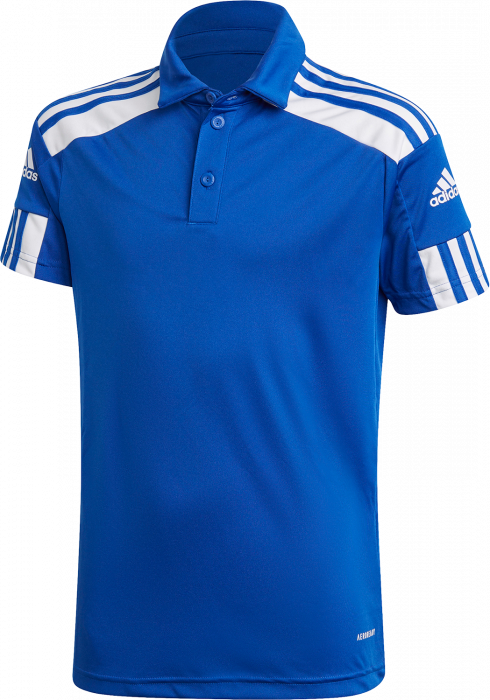 Adidas - Squadra 21 Polo - Royal blå & hvid