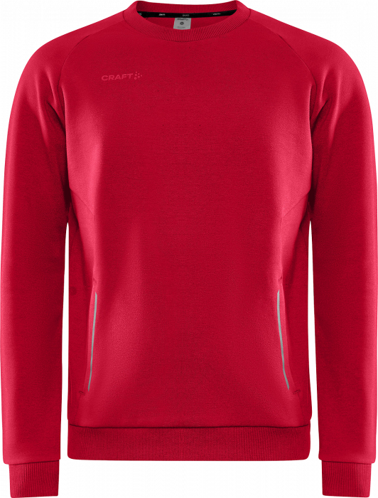 Craft - Core Soul Crew Sweatshirt Herre - Bright Red