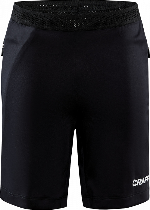 Craft - Evolve Zip Pocket Shorts Junior - Black