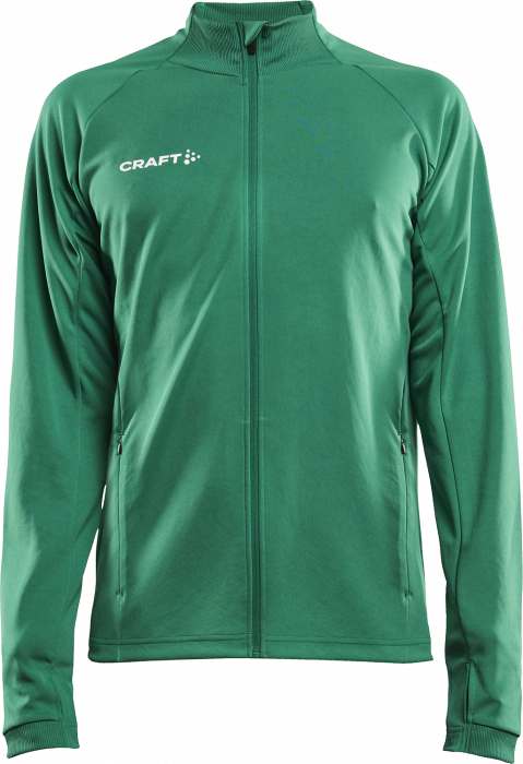 Craft - Evolve Shirt W. Zip Junior - Green