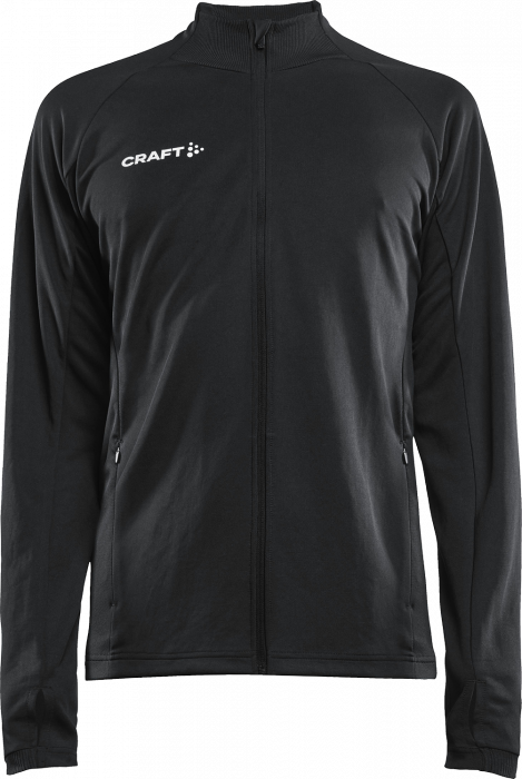 Craft - Evolve Shirt W. Zip Junior - Black