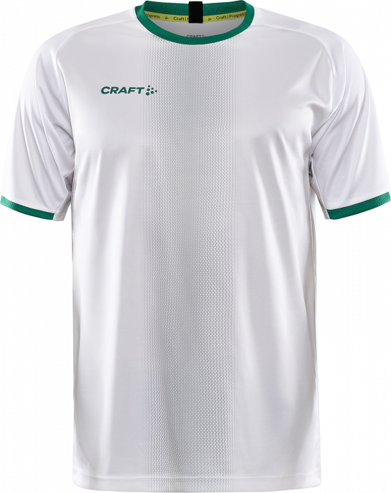 Craft - Progress 2.0 Graphic Jersey Junior - White & green