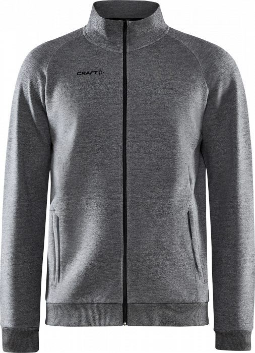 Craft - Core Soul Shirt With Zipper Kids - Grey
