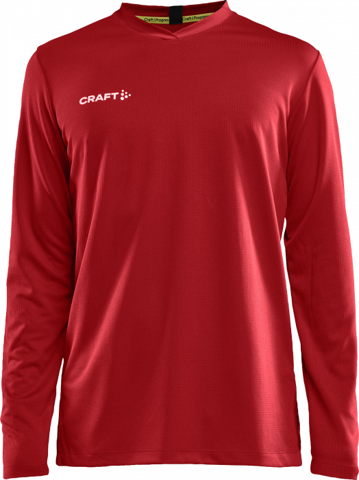 Craft - Progress Langærmet Basketballtrøje - Rød