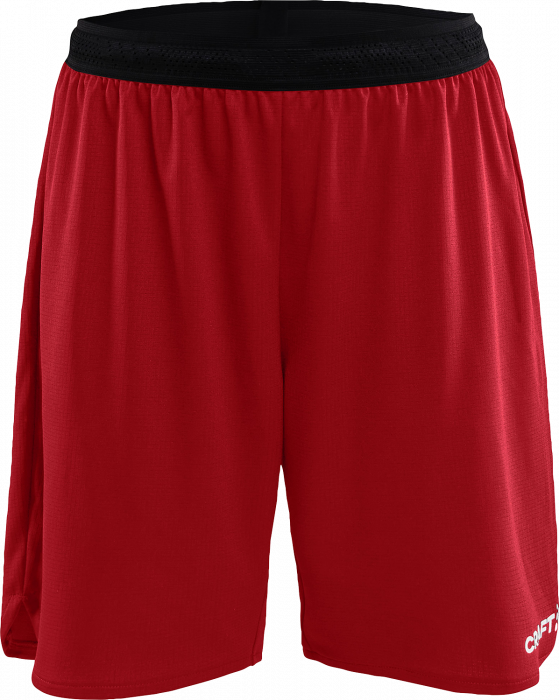 Craft - Progress Basket Shorts Woman - Red & black