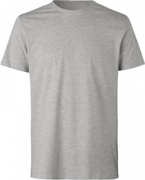 ID - Økologisk T-Shirt Herre - Grå Melange