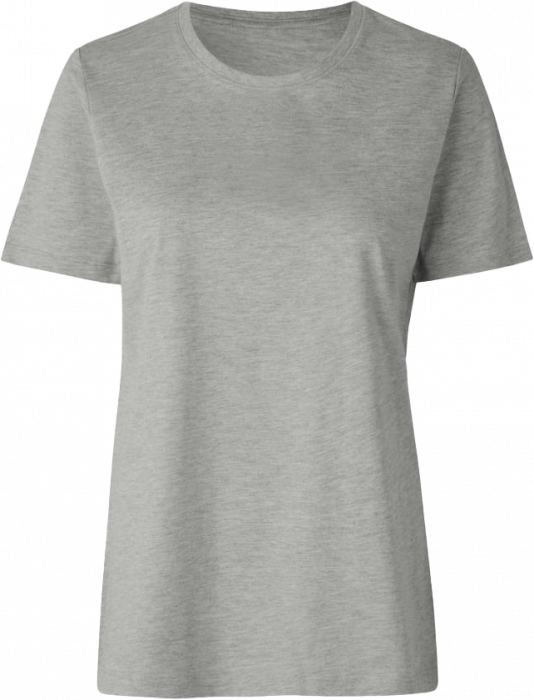 ID - Eco T-Shirt Women - Grey Melange