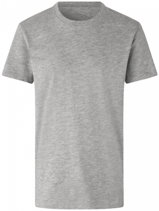 ID - Organic Cotton T-Shirt Ks - Grey Melange