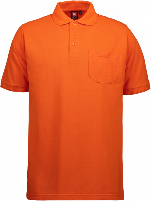 ID - Pro Wear Poloshirt Med Lomme - Orange