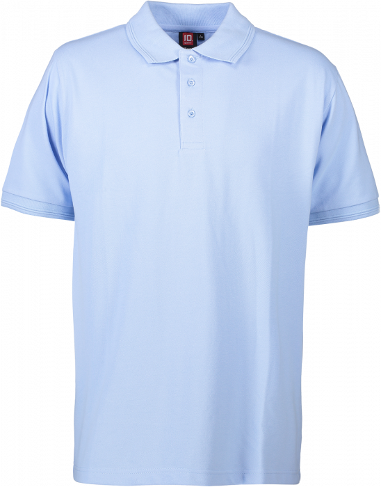 ID - Pro Wear Poloshirt Uden Lomme - Lys blå
