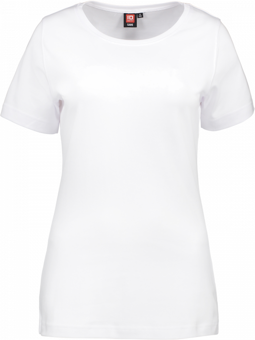 ID - Interlock Dame T-Shirt - Hvid