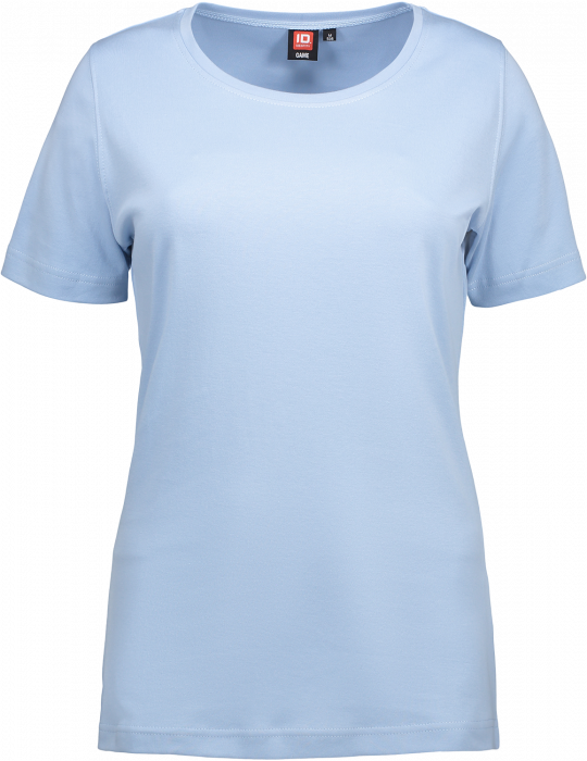 ID - Interlock Dame T-Shirt - Lys blå