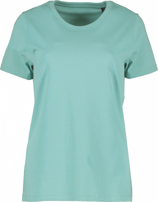 ID - Eco T-Shirt Women - Støvet Aqua