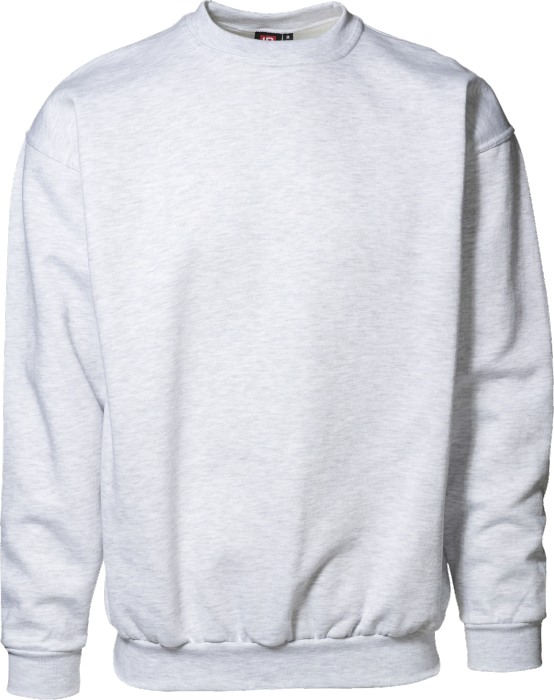 ID - Klassisk Sweatshirt - Snow Melange