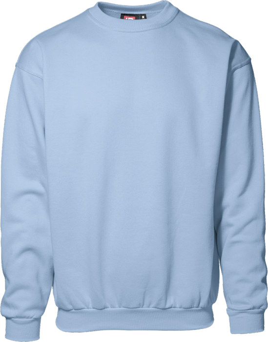 ID - Klassisk Sweatshirt - Lys blå
