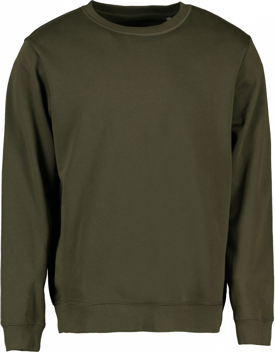 ID - Organic Cotton Sweatshirt Men - Olive
