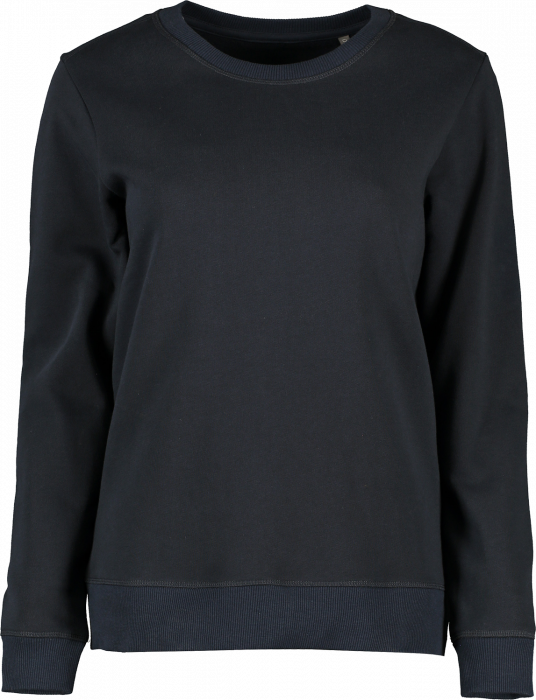 ID - Organic Cotton Sweatshirt Women - Black