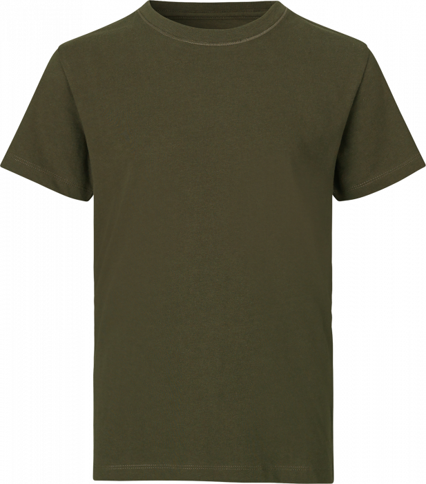 ID - Organic Cotton T-Shirt Ks - Olive