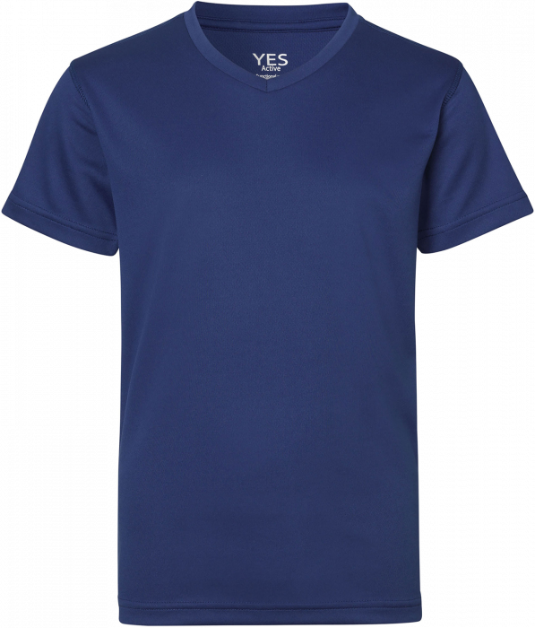ID - Yes Aktiv T-Shirt Jr. - Kongeblå
