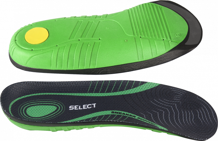 Select - Sneaker Support (Sål) - Grøn & sort